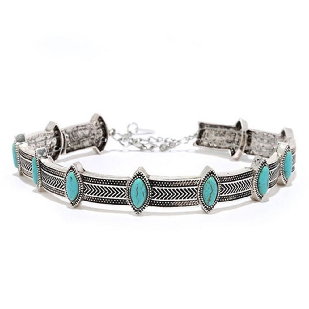 SALE **  BRAND NEW ** SOUTHWEST/BOHO CHOKER NECKLACE - Picture 2 of 3